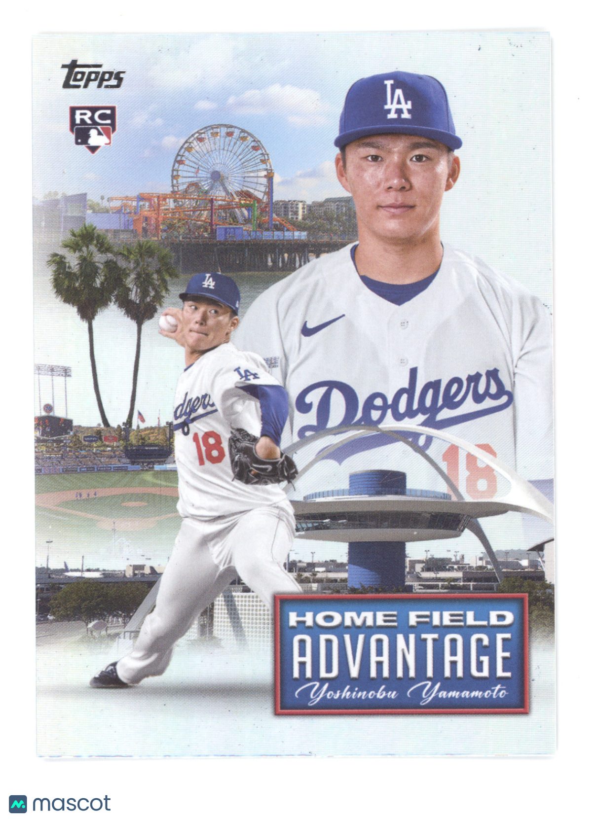 2024 Topps Home Field Advantage Yoshinobu Yamamoto #HFA-20 RC
