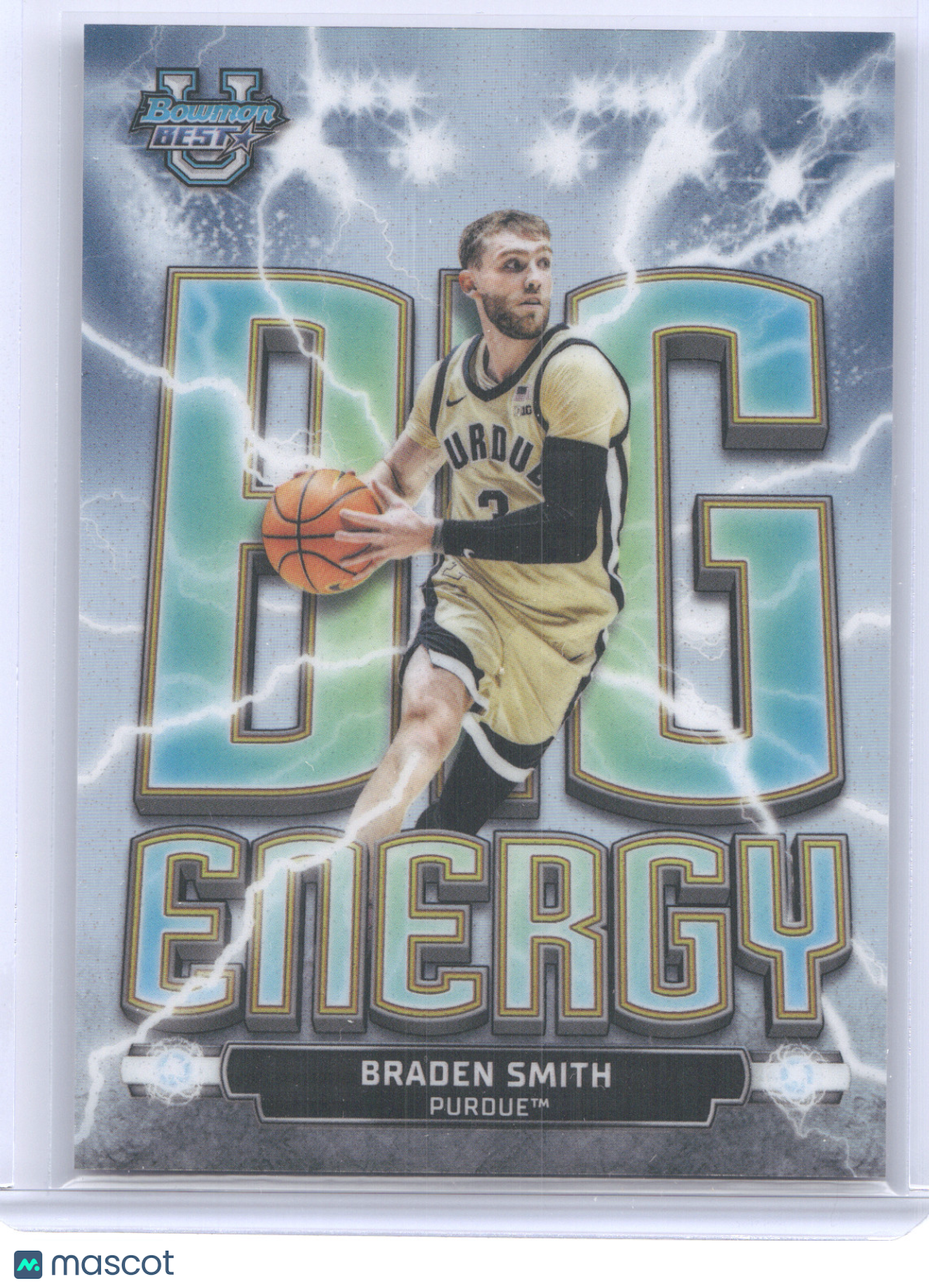 2026 Bowman University Best Big Energy Braden Smith #BE-15