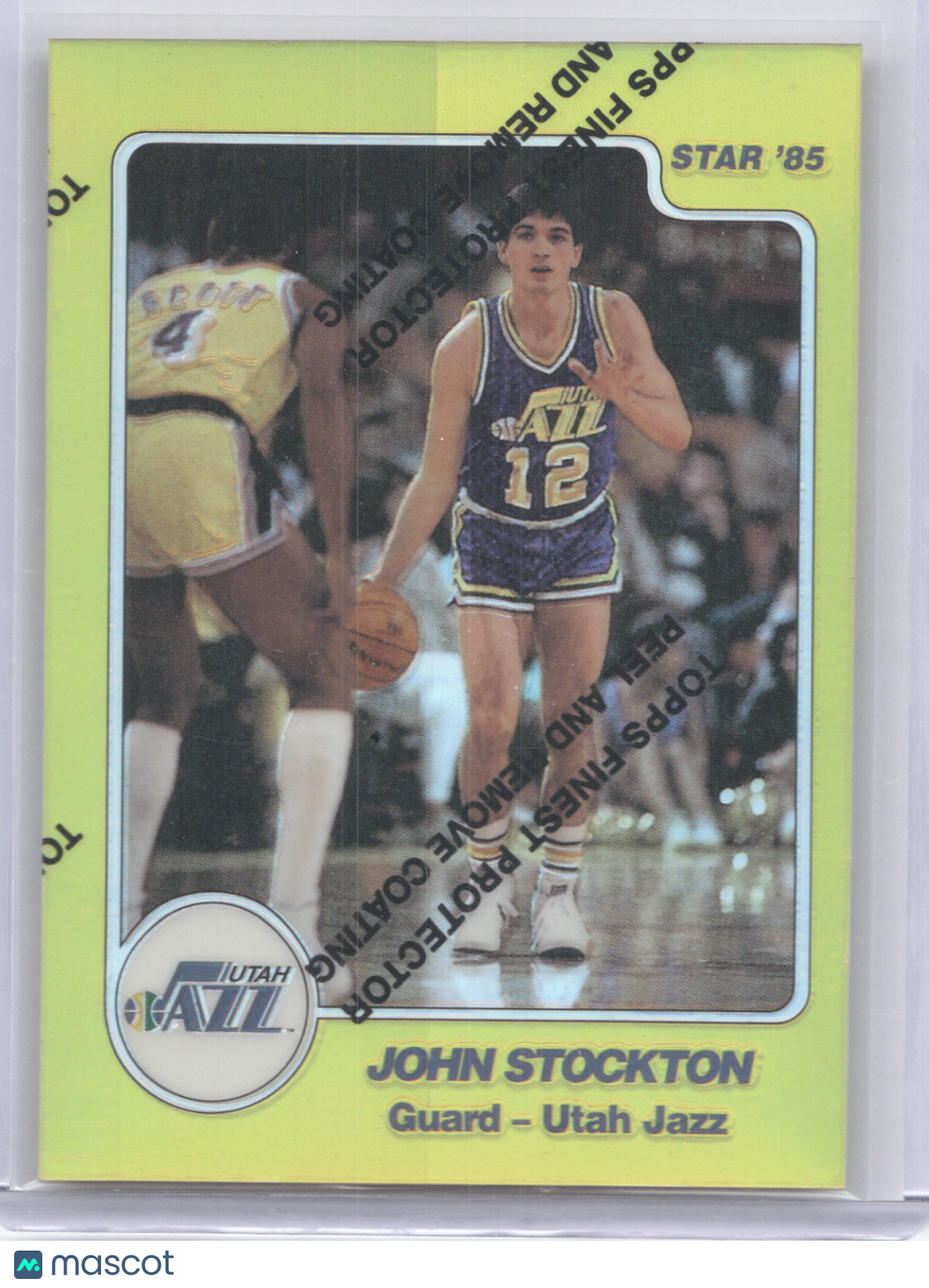 1996 Topps Star '85 w/Coating John Stockton #235