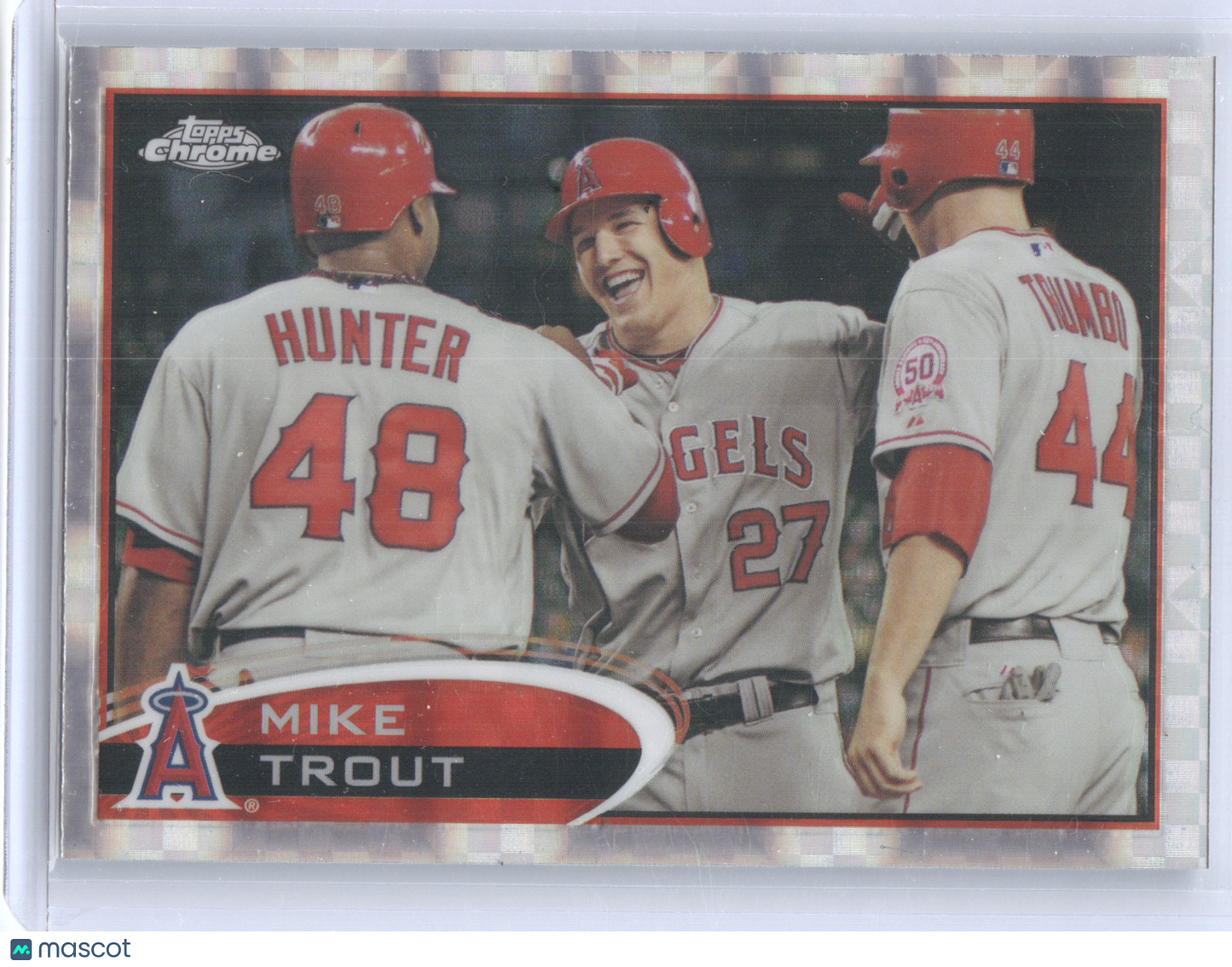 2012 Topps Chrome Mike Trout #144 Xfractor