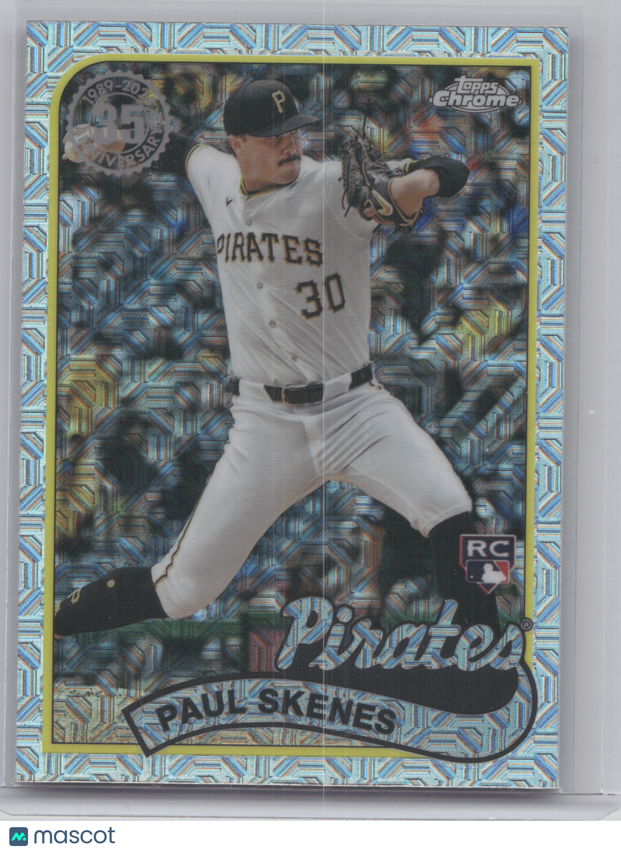 2024 Topps Chrome 1989 Topps Silver Pack Mojo Refractor Paul Skenes #T89CU-21 RC