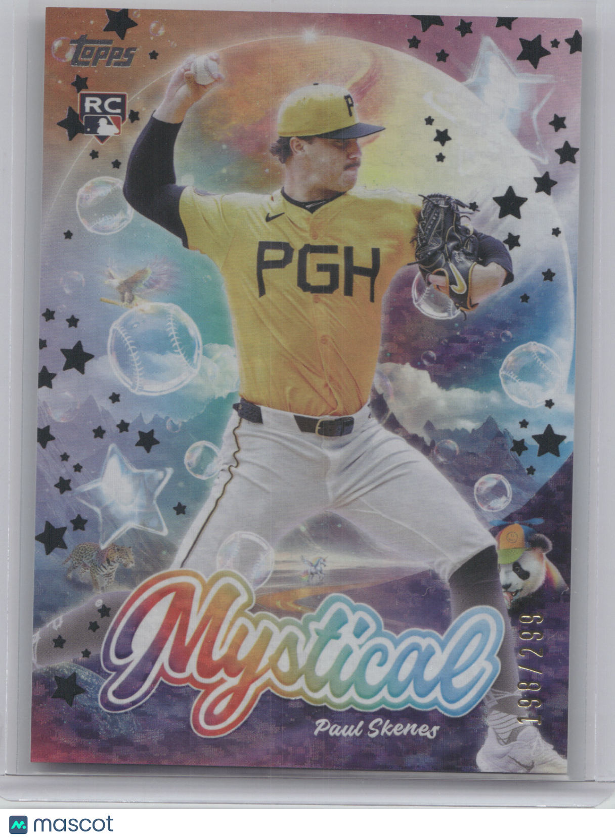2024 Topps Mystical Paul Skenes #MYS-27 Black 198/299 RC