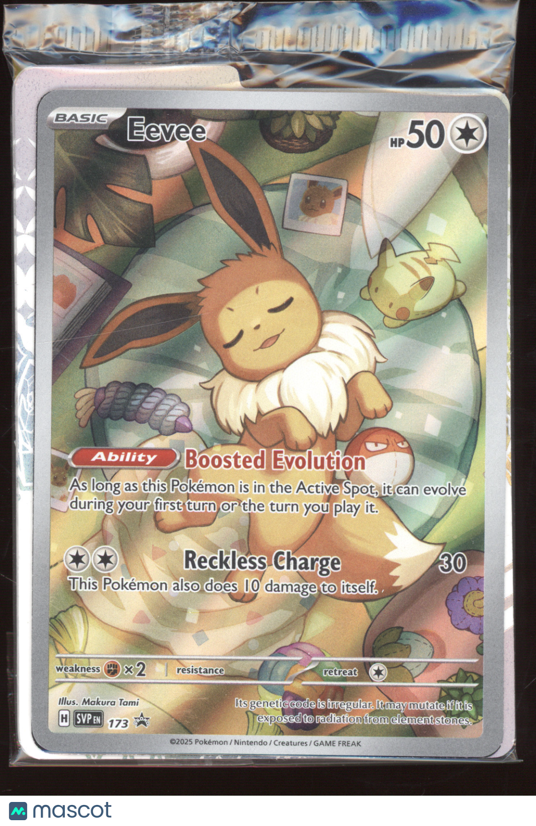 2025 Prismatic Evolutions Eevee Black Star Promo #173