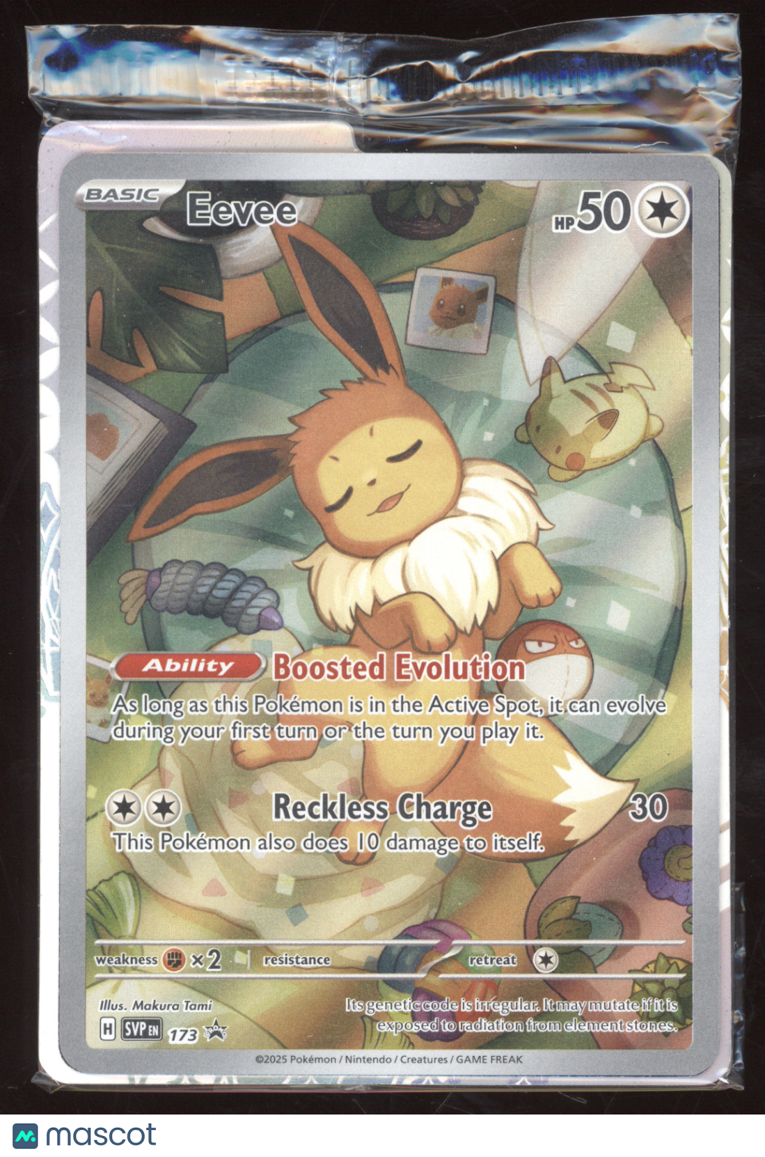 2025 Prismatic Evolutions Eevee Black Star Promo #173
