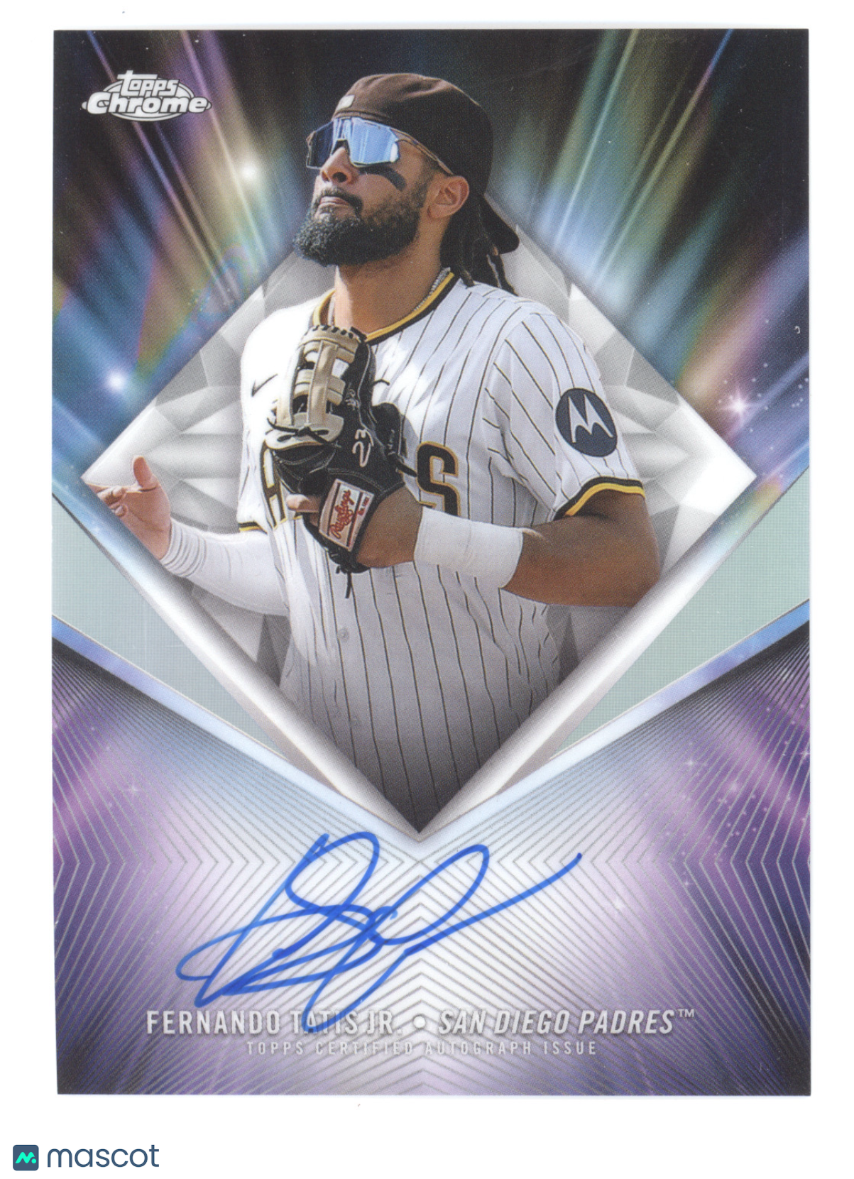 2026 Topps Chrome 75th Diamond Autograph Fernando Tatis Jr. #75D-FTJ