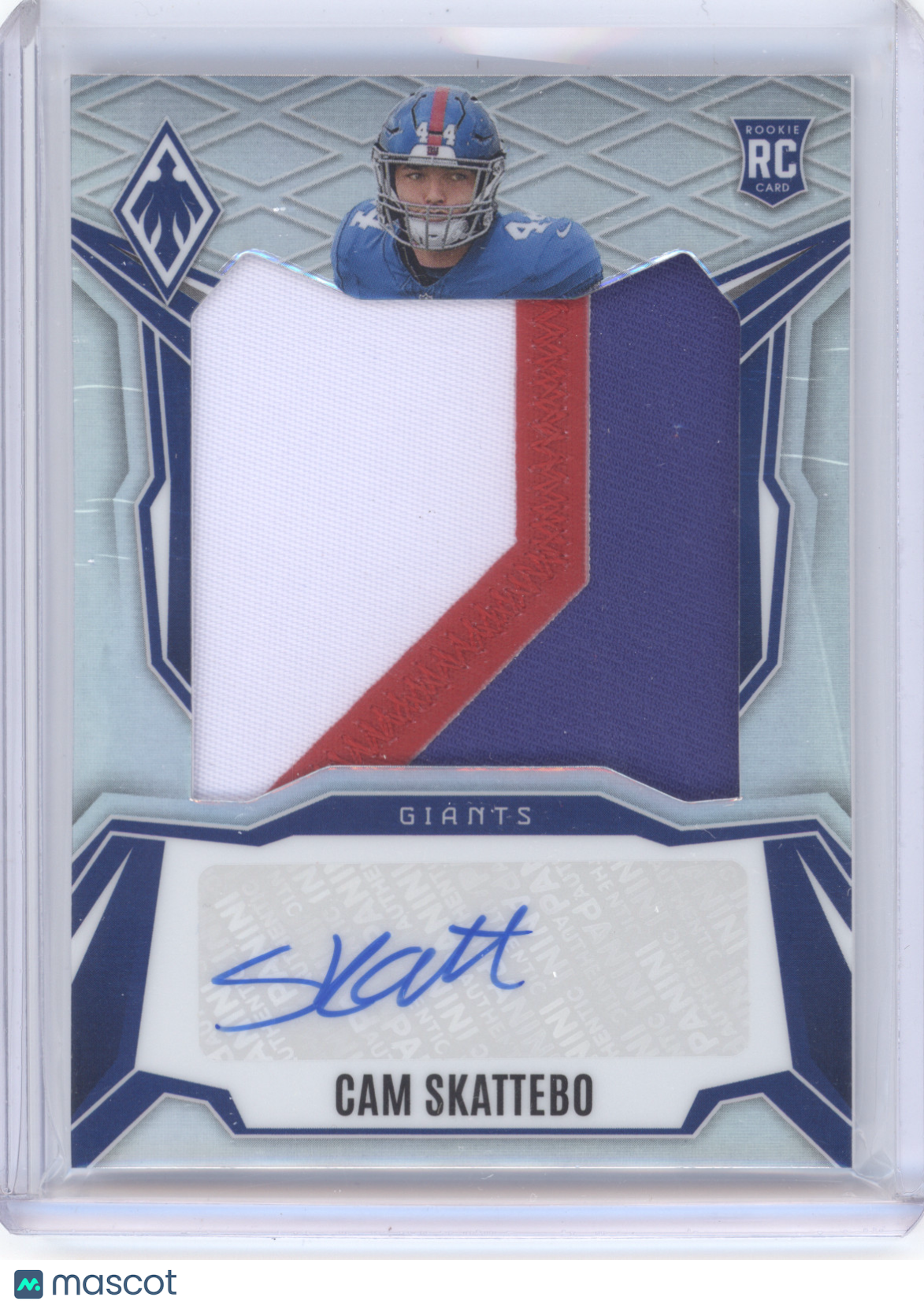 2025 Panini Phoenix Football Cam Skattebo #RPS-CSO 050/149 Patch RC Memorabilia