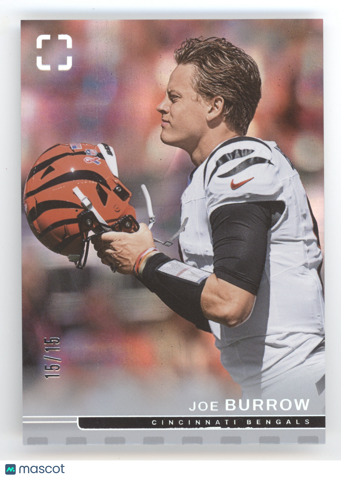 2025 Panini Photogenic Football Joe Burrow #55 Silver 15/15