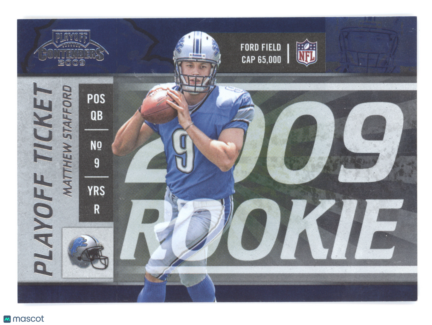 2009 Panini Playoff Contenders Matthew Stafford #101 Rookie 94/99
