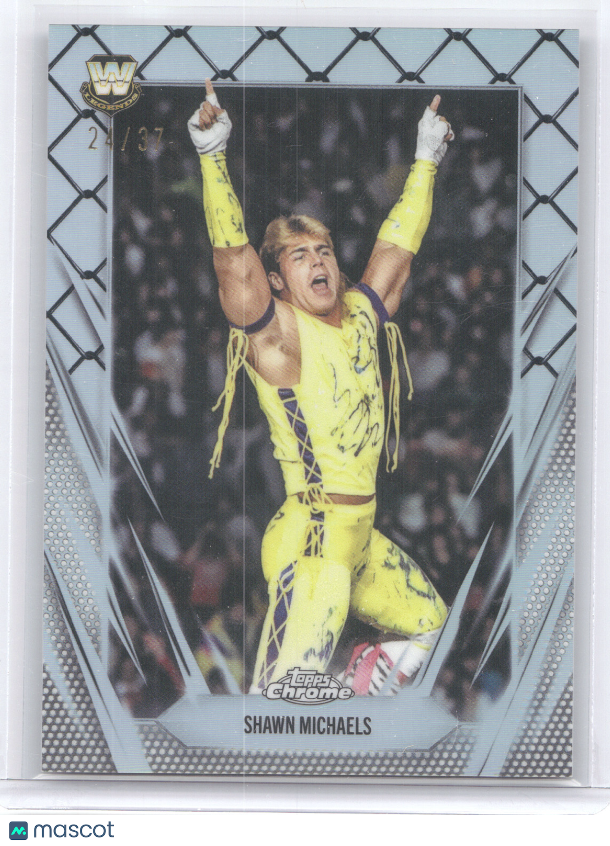 2026 Topps Chrome WWE Shawn Michaels #59 Steel Cage 24/37
