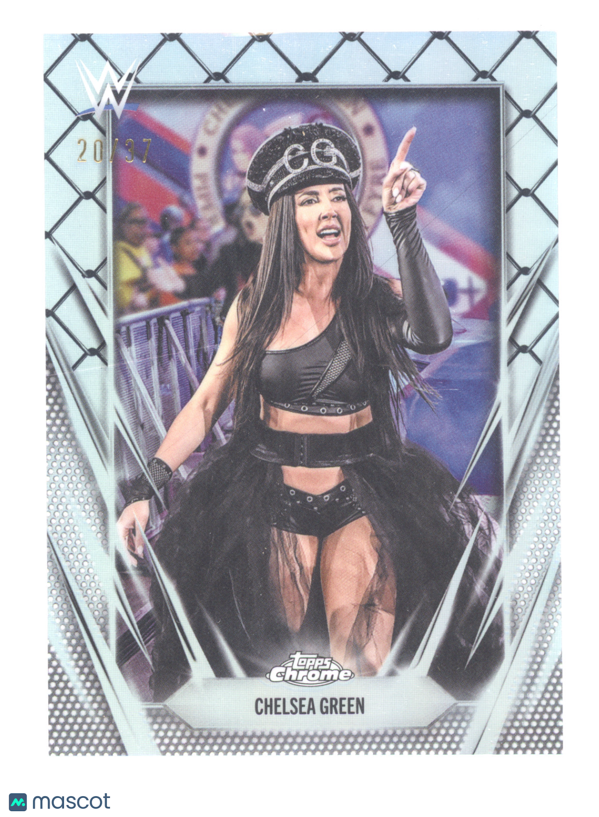 2026 Topps Chrome WWE Chelsea Green #80 Steel Cage 20/37