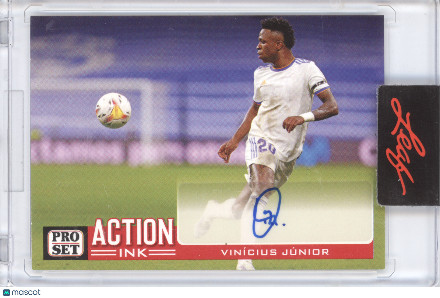 2022 Leaf Pro Set Action Ink Vinícius Júnior #AI-VJ1
