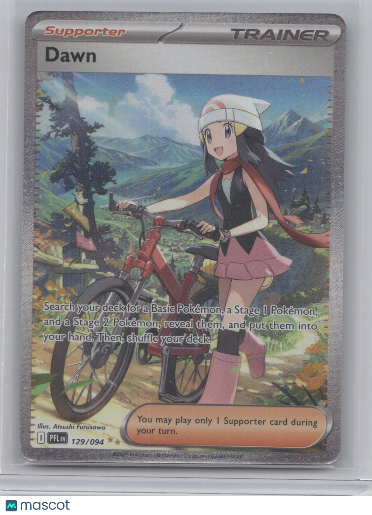 2025 Phantasmal Flames Dawn Secret Rare #129/094