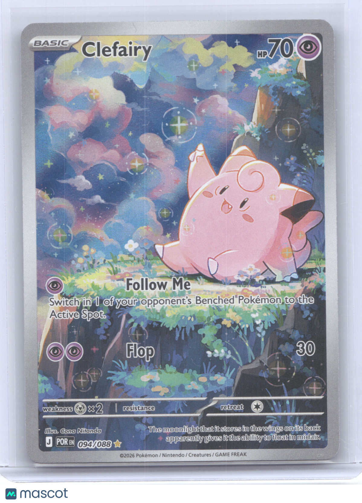 2026 Mega Evolution – Perfect Order Clefairy Secret Rare #094/088
