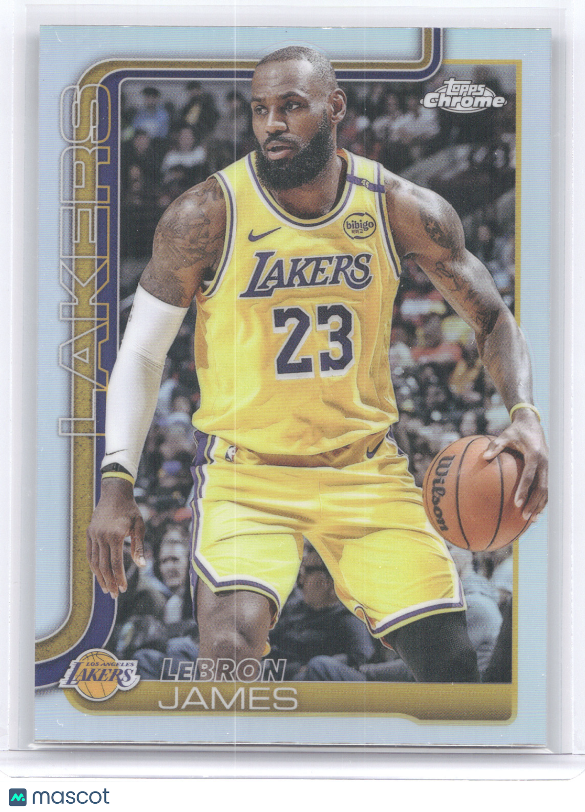 2025 Topps Chrome LeBron James #127 Refractor