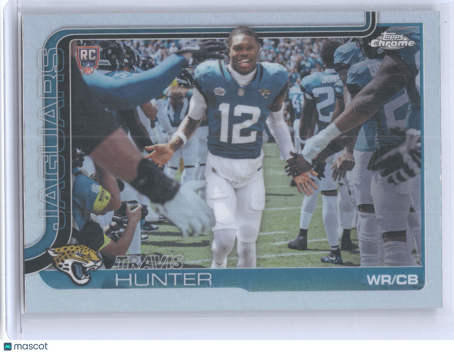 2025 Topps Chrome Travis Hunter #332 Image Variation RC