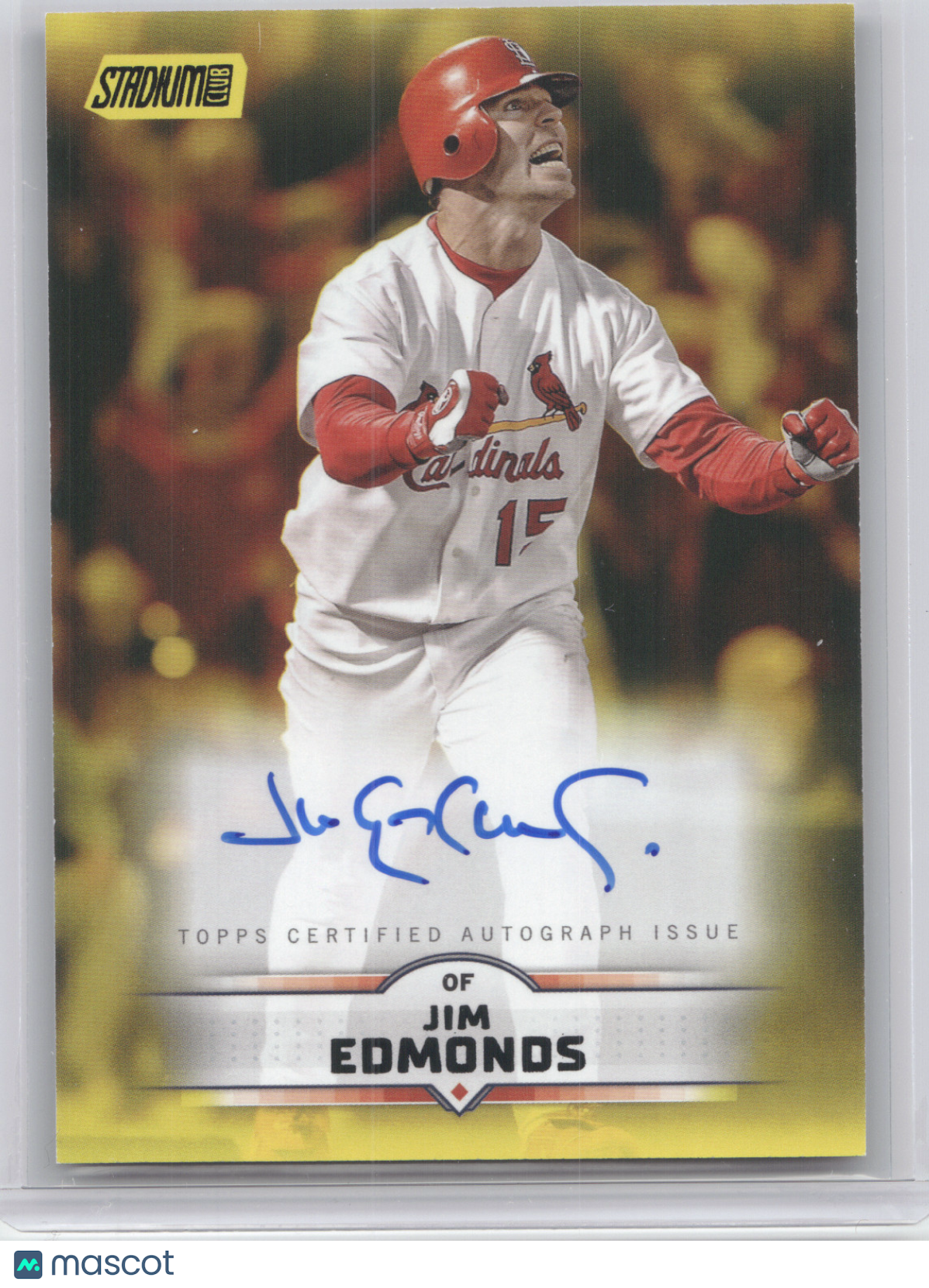 2025 Topps Stadium Club Autograph Jim Edmonds #SCBA-JED