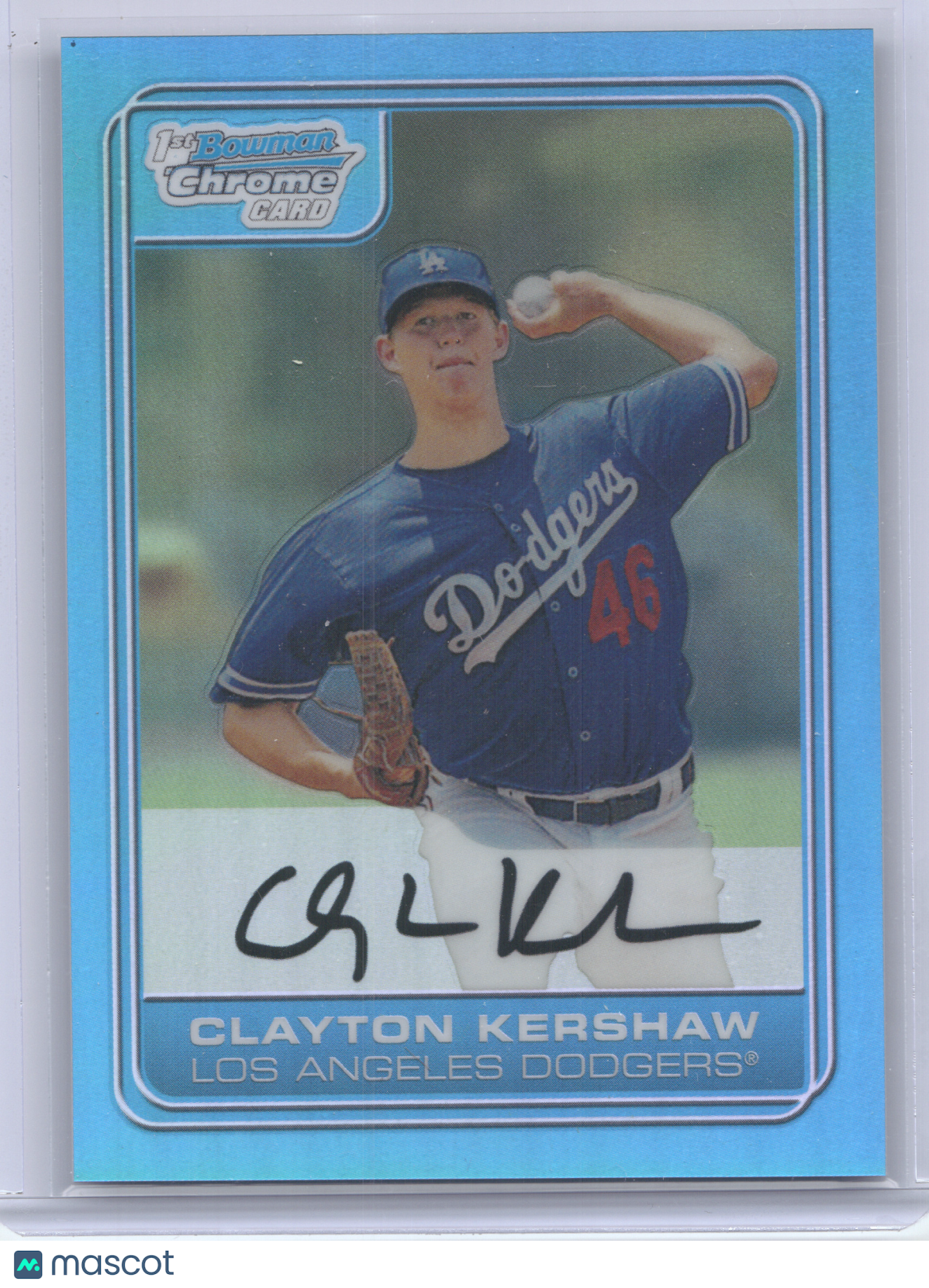 2013 Bowman Chrome Clayton Kershaw #DP84 Reprint