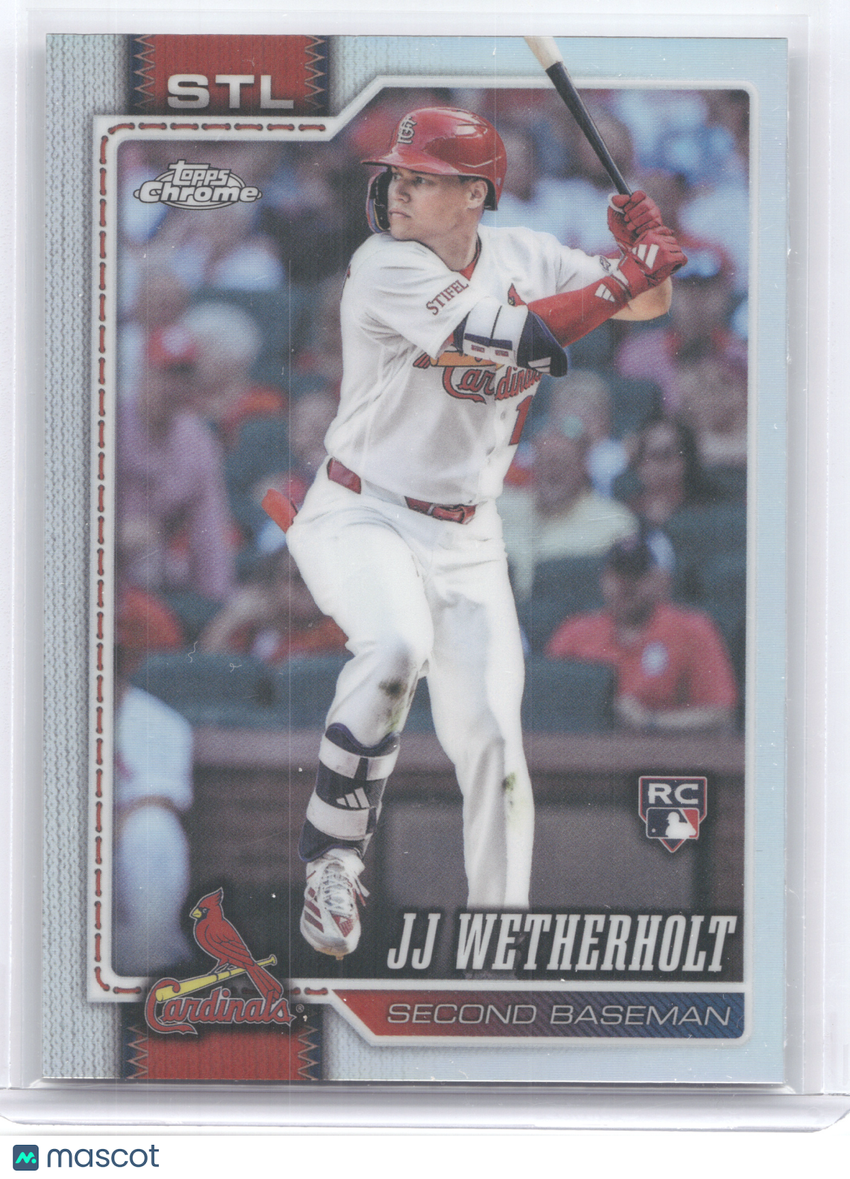 2026 Topps Chrome JJ Wetherholt #119 Refractor RC