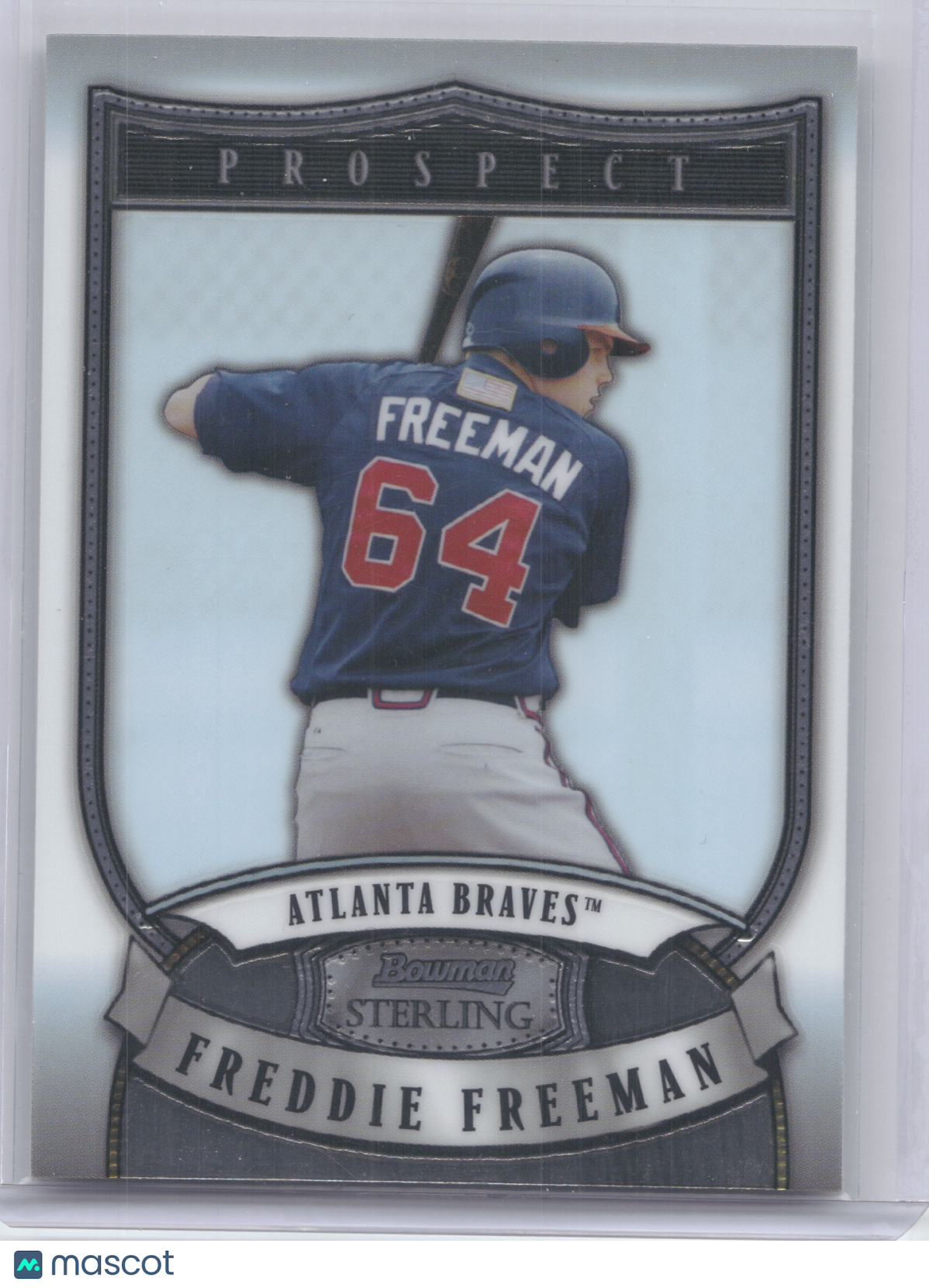 2007 Bowman Sterling Prospects Freddie Freeman #BSP-FF