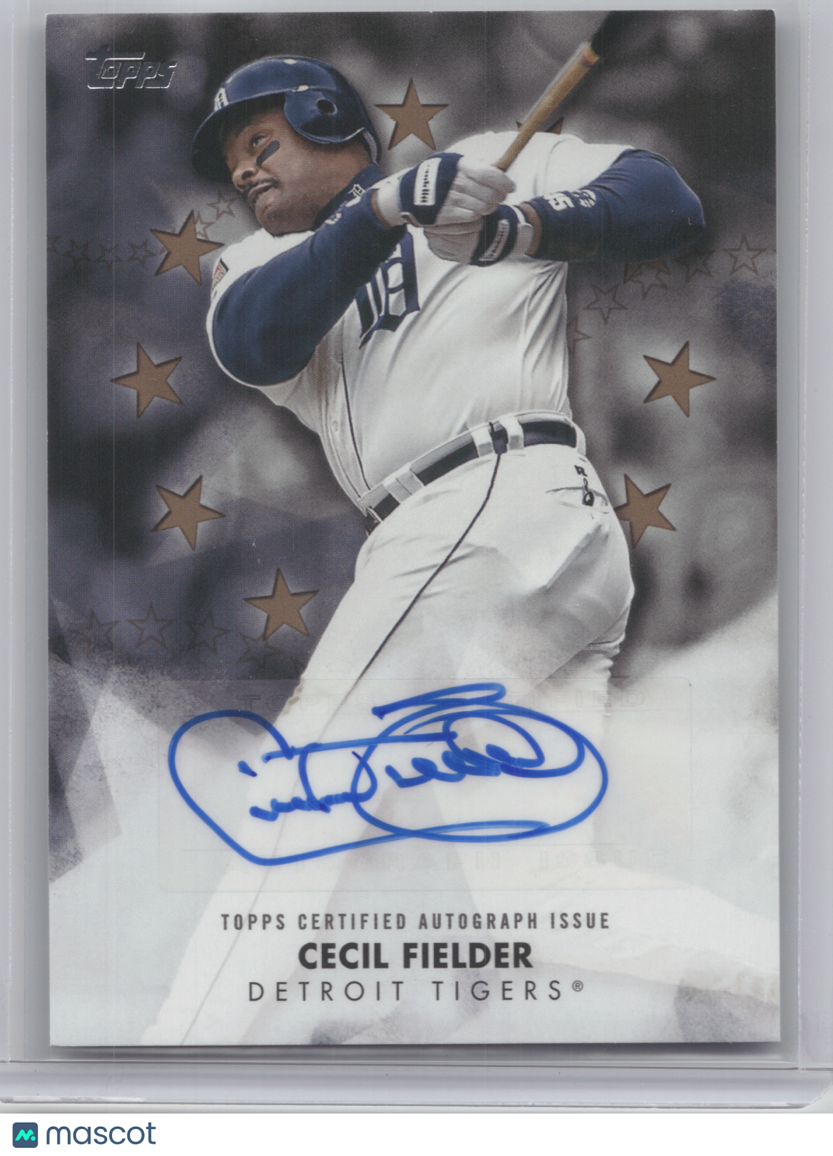 2024 Topps Baseball Stars Autographs Cecil Fielder #BSA2-CF Gold 25/50