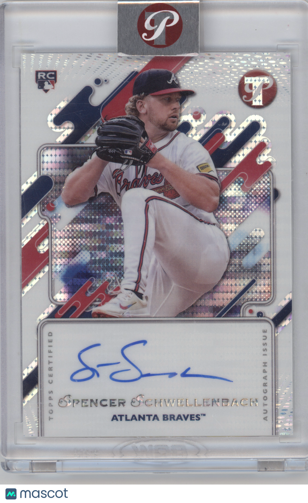 2025 Topps Pristine Autograph Spencer Schwellenbach #PA-SS RC