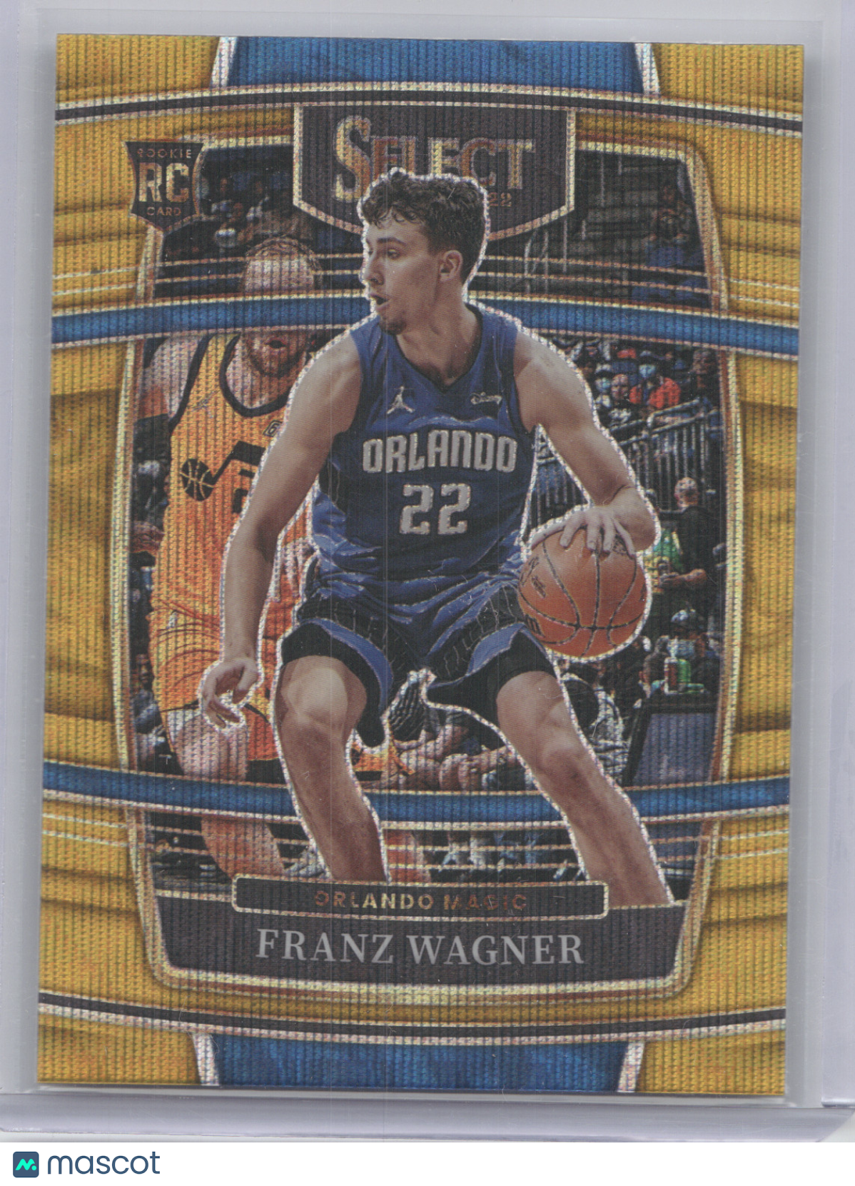 2021 Panini Select Franz Wagner #15 Gold Wave RC