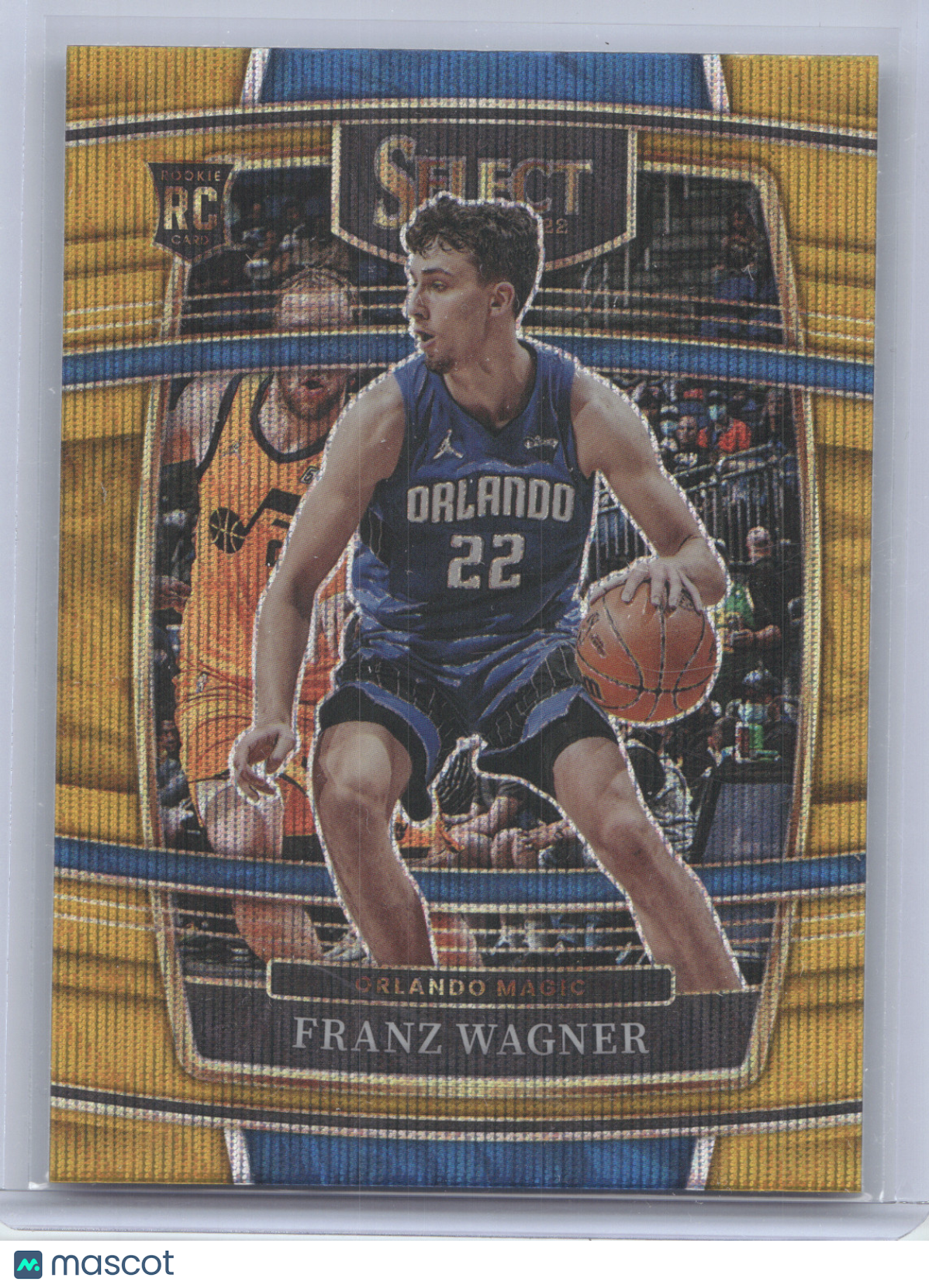 2021 Panini Select Franz Wagner #15 Gold Wave RC
