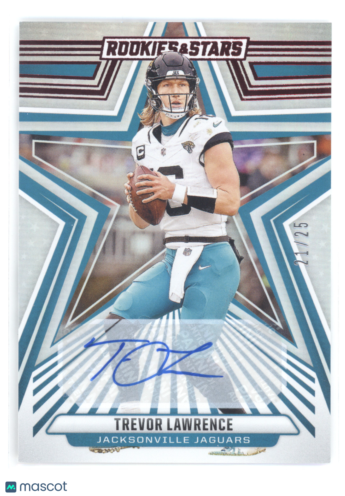 2024 Panini Rookies & Stars Trevor Lawrence #44 Signature Longevity 21/25