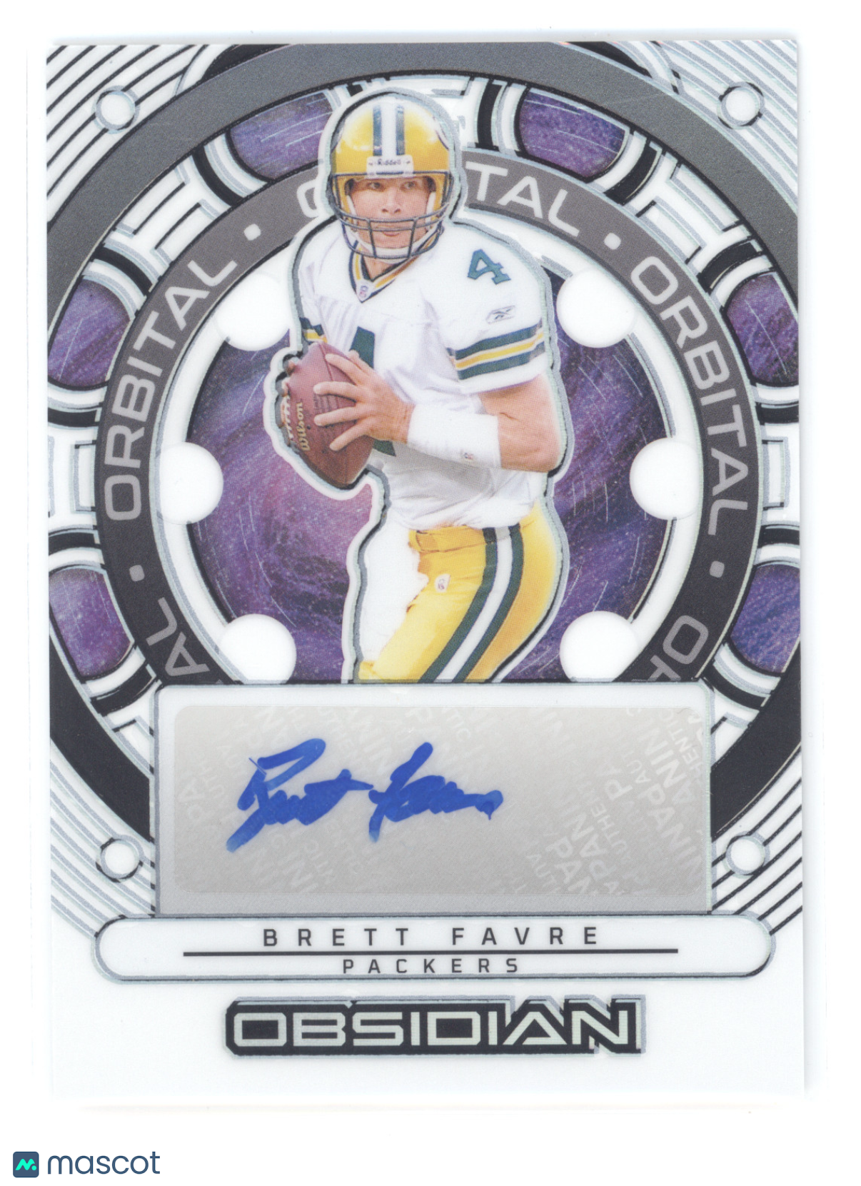 2024 Panini Obsidian Orbital Signature Brett Favre #OS-BFE