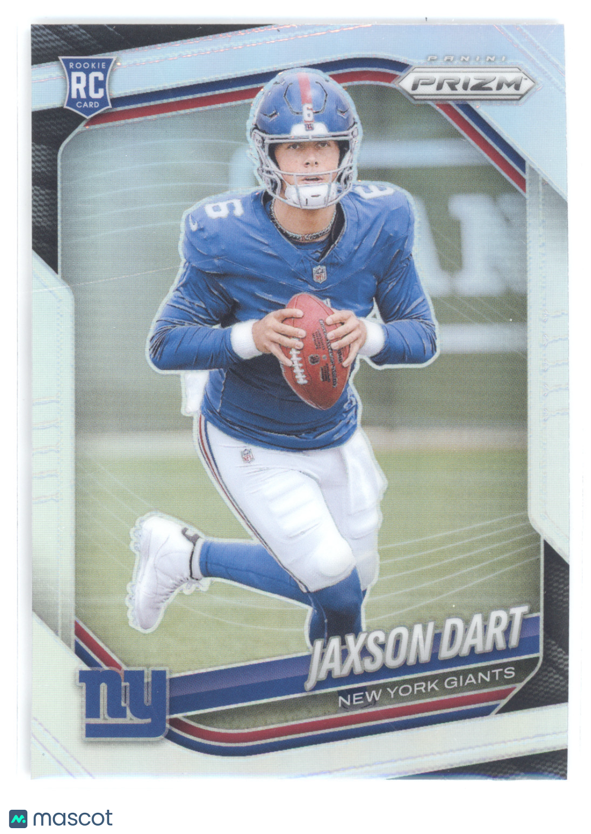 2025 Panini Prizm Football Jaxson Dart #332 Silver RC