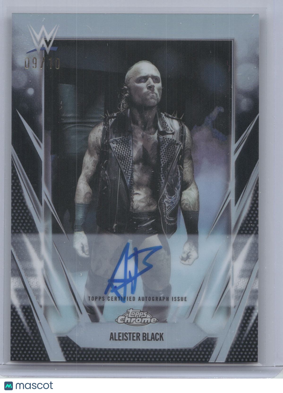 2026 Topps Chrome WWE Autograph Aleister Black #BCA-ALB Black 09/10