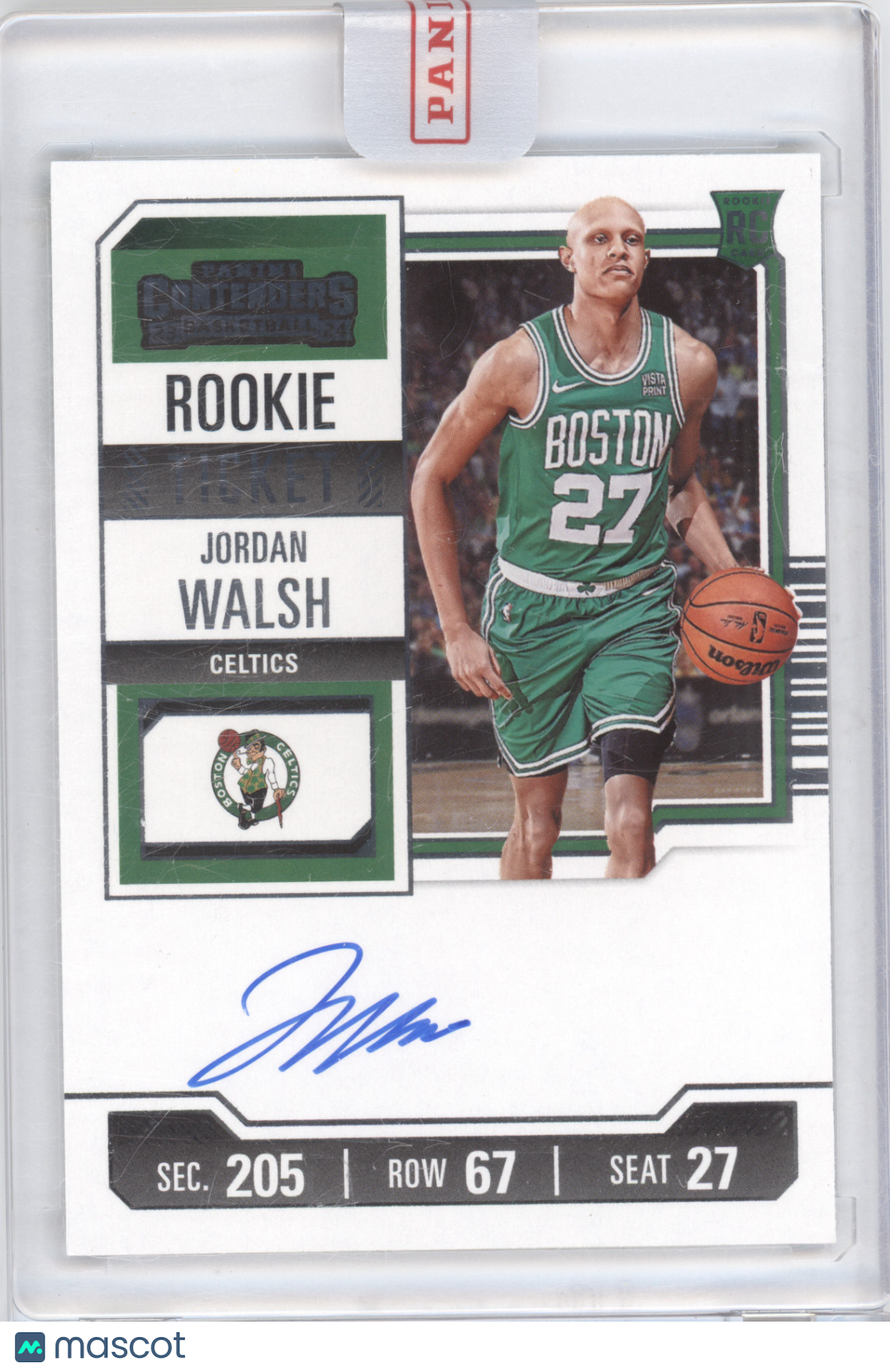 2023 Panini Contenders Rookie Ticket Auto Jordan Walsh #141 RC