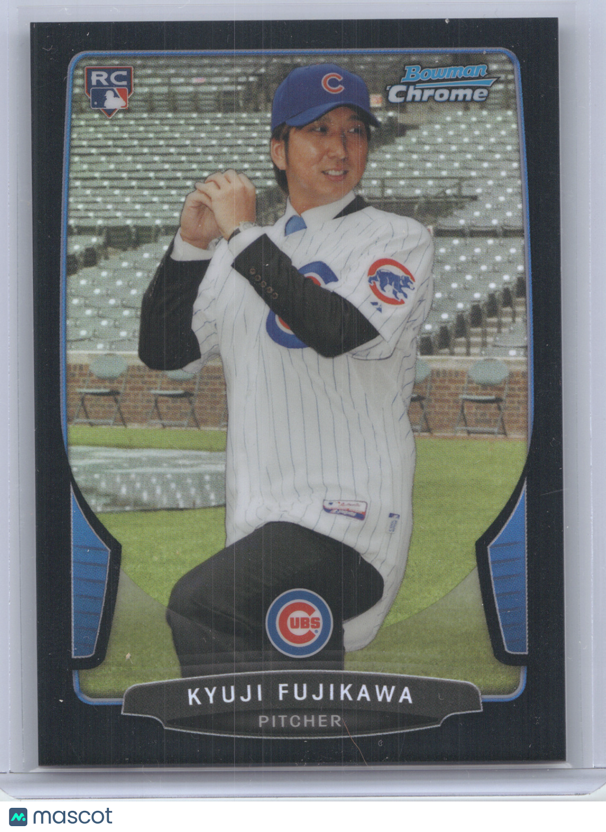 2013 Bowman Chrome Kyuji Fujikawa #8 Refractor RC 14/15