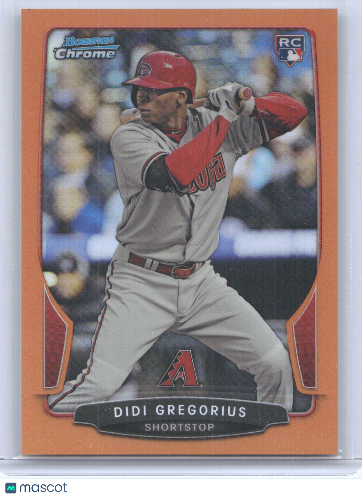 2013 Bowman Chrome Didi Gregorius #19 Orange Refractor 09/25 RC