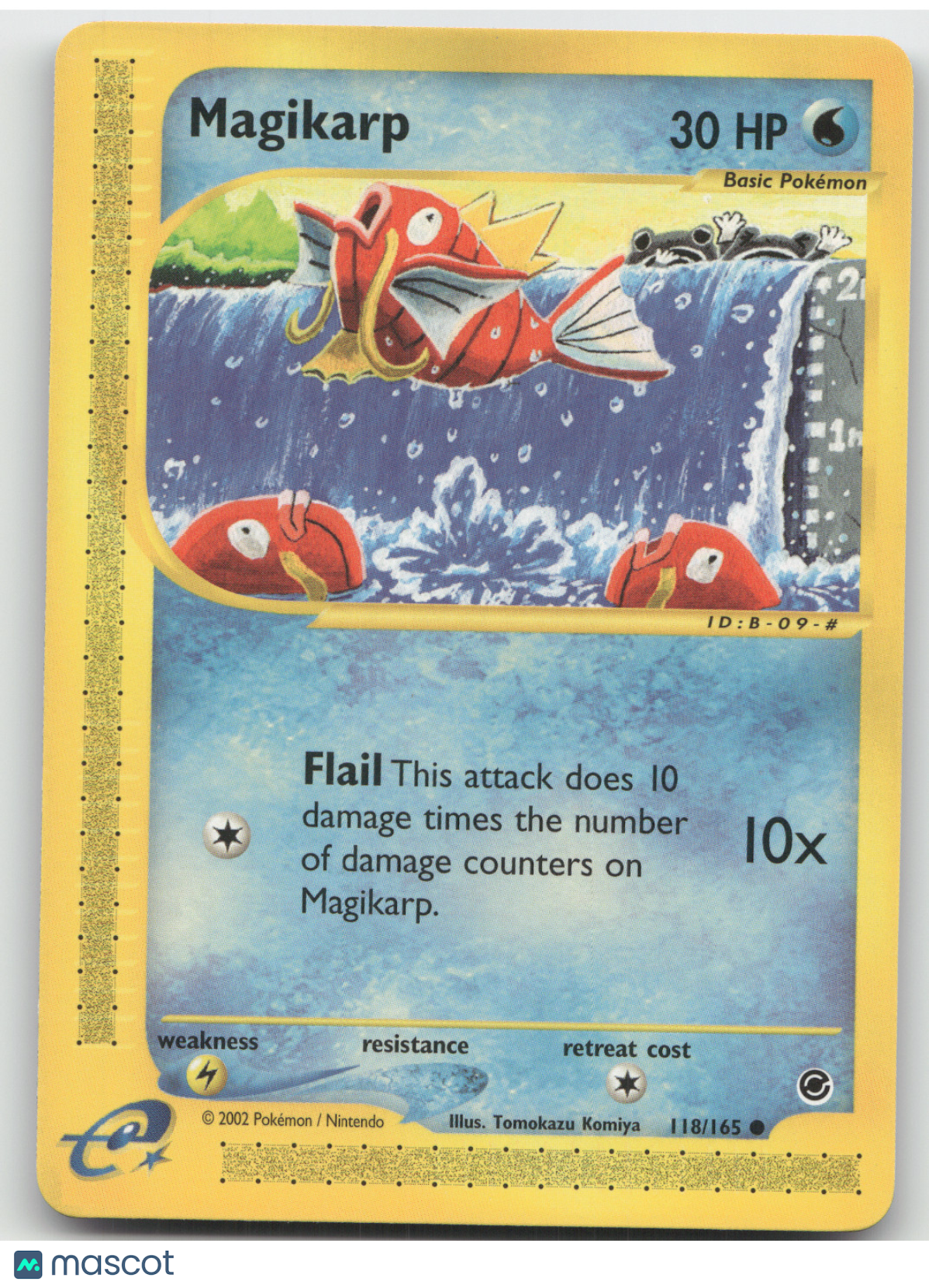 2002 Expedition Base Set Magikarp #118/165