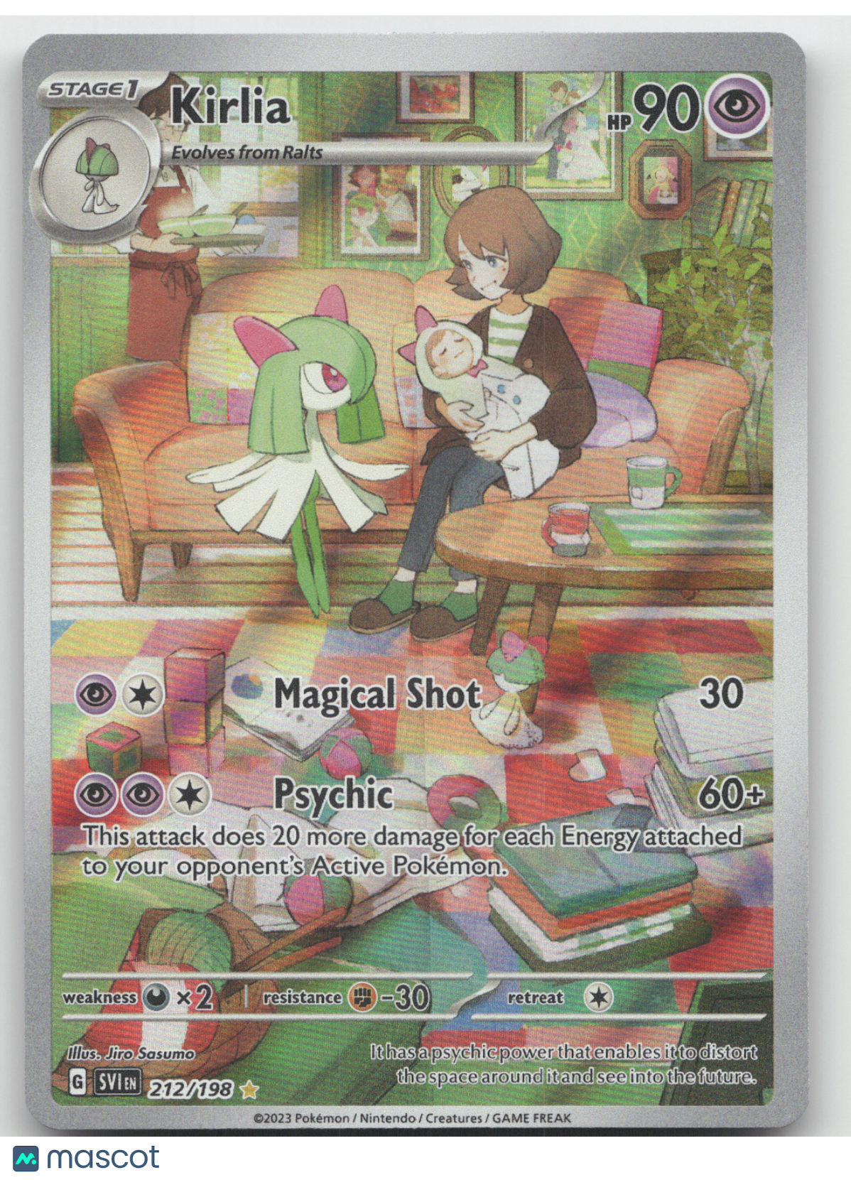 2023 Scarlet & Violet Kirlia Secret Rare #212/198