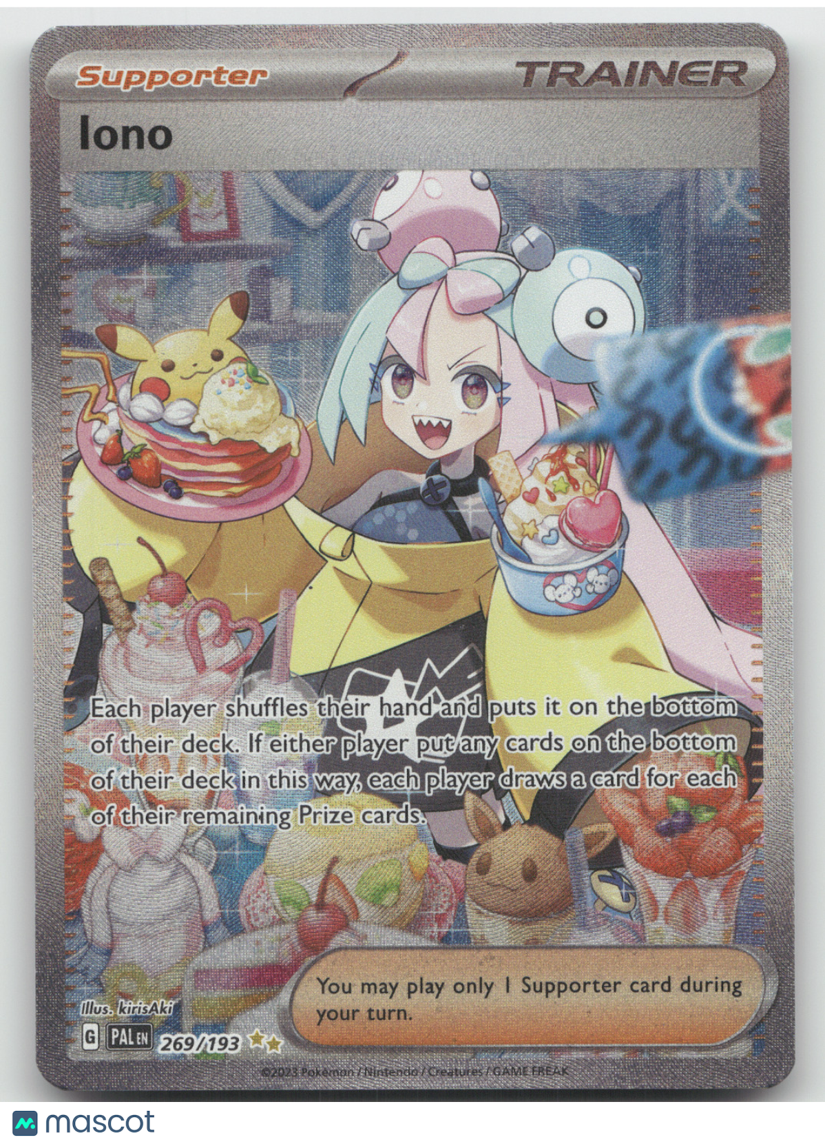 2023 Paldea Evolved Iono Secret Rare #269/193