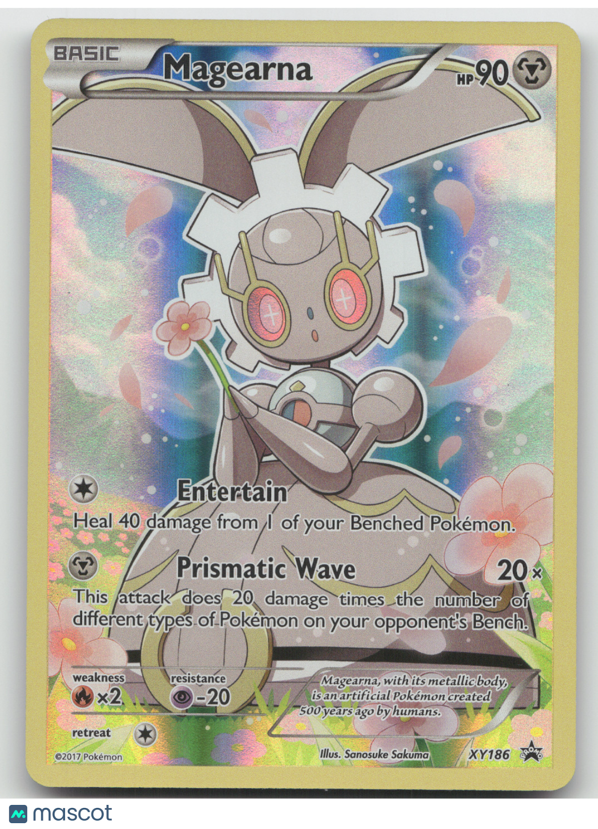 2015 XY Magearna Black Star Promo #XY186