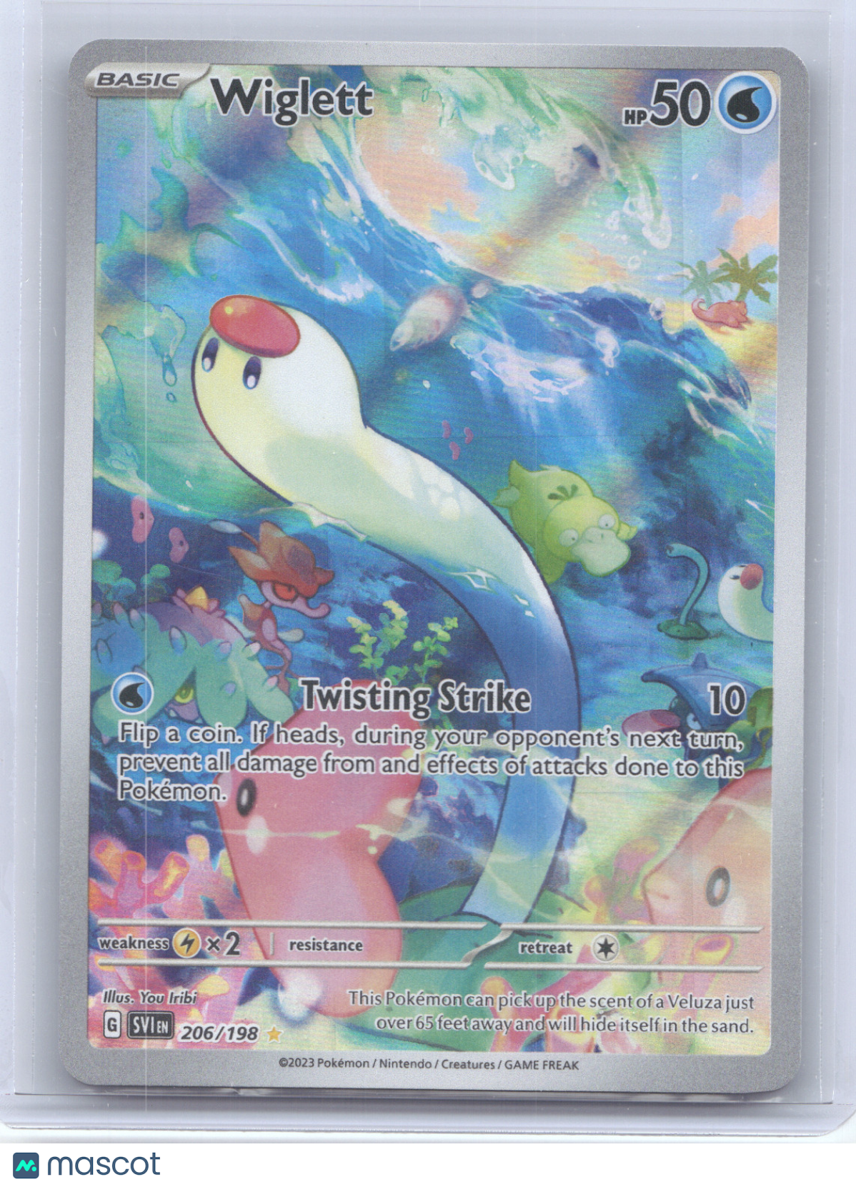 2023 Scarlet & Violet Wiglett Secret Rare #206/198
