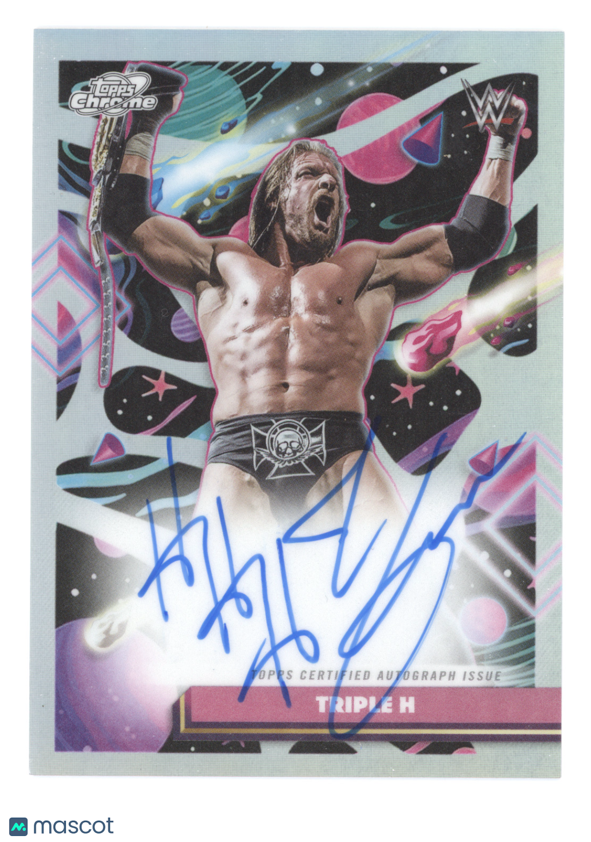 2026 Topps Cosmic Chrome WWE Autograph Triple H #CCA-HHH Topps Certified