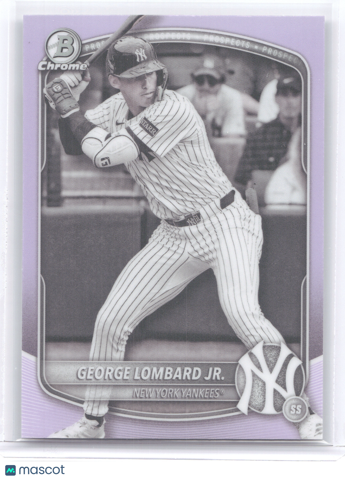 2025 Bowman Chrome Prospect George Lombard Jr. #BCP-164 Pearl Refractor
