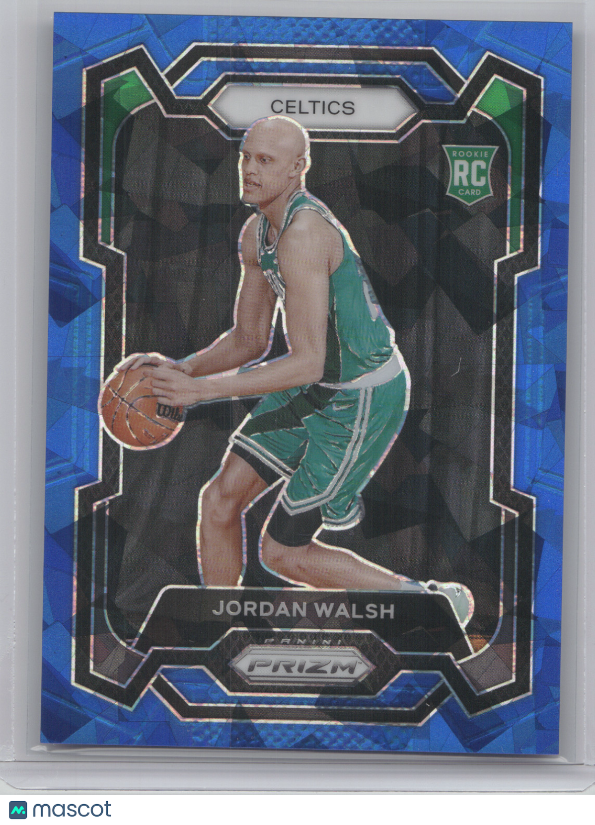 2023 Panini Prizm Jordan Walsh #158 Blue Ice 071 / 125 RC