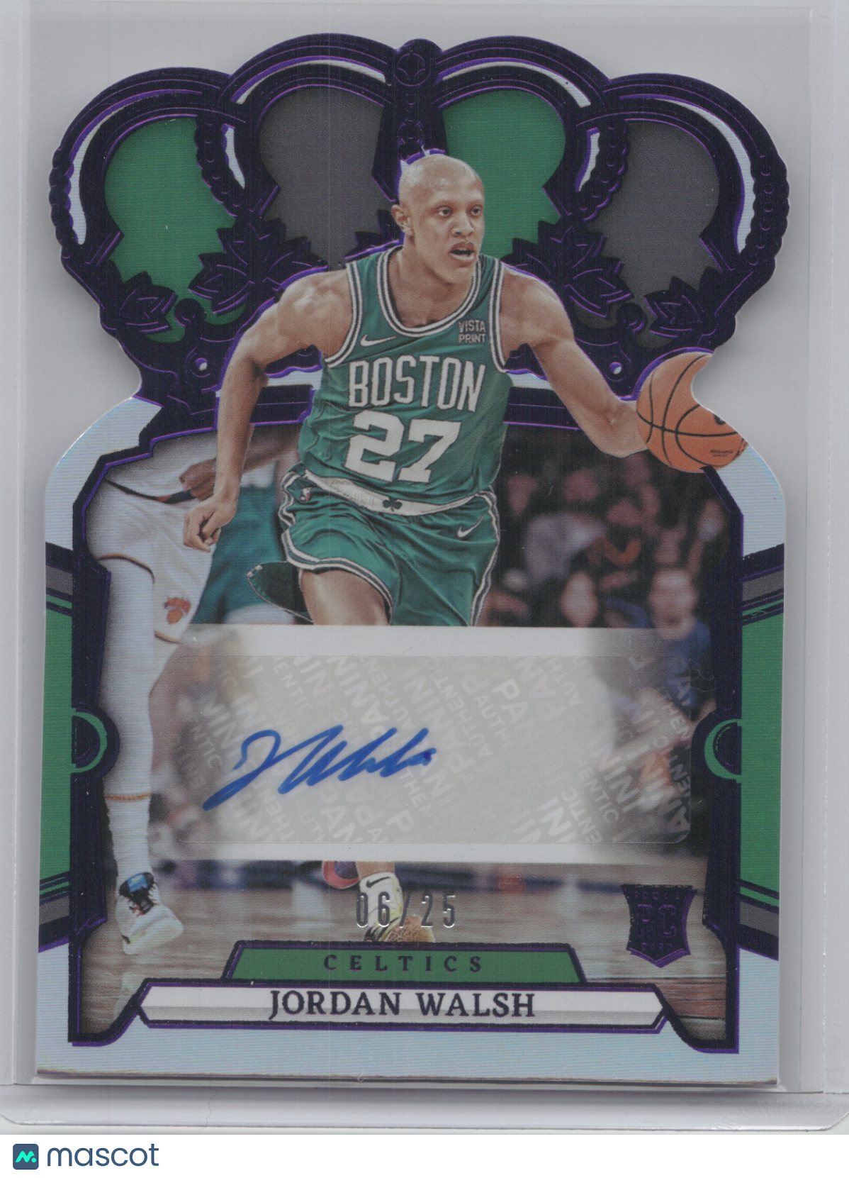 2023 Panini Crown Royale Autograph Jordan Walsh #RC-WAL Purple 06/25