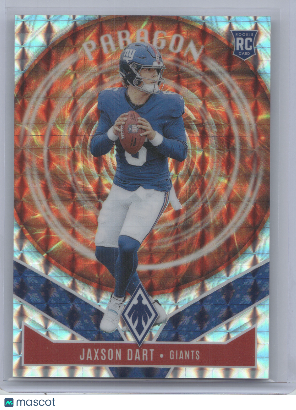 2025 Panini Phoenix Football Paragon Jaxson Dart #4 RC 215/299
