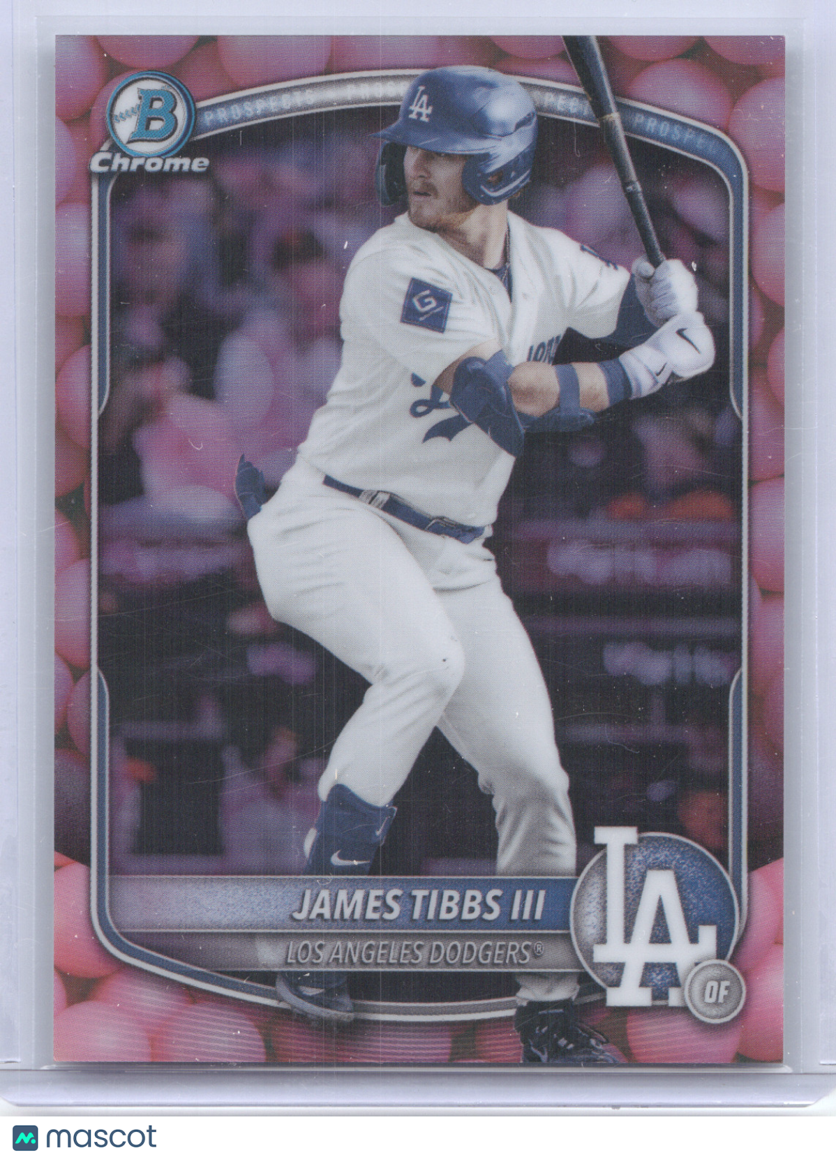 2025 Bowman Draft Chrome James Tibbs III #BDC-74 Gumballs