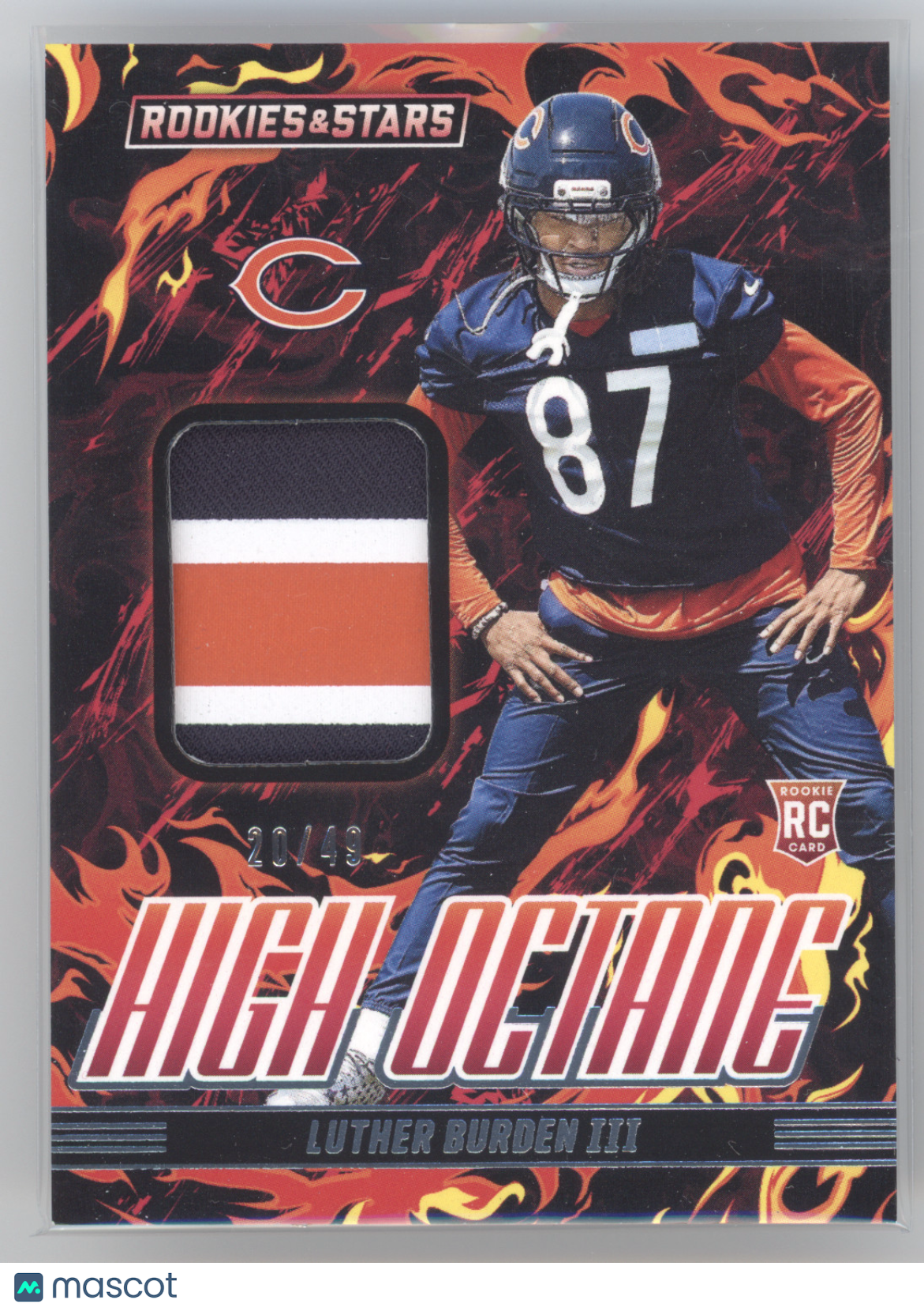 2025 Panini Rookies & Stars High Octane Luther Burden III #HOMLBN Prime RC 20/49