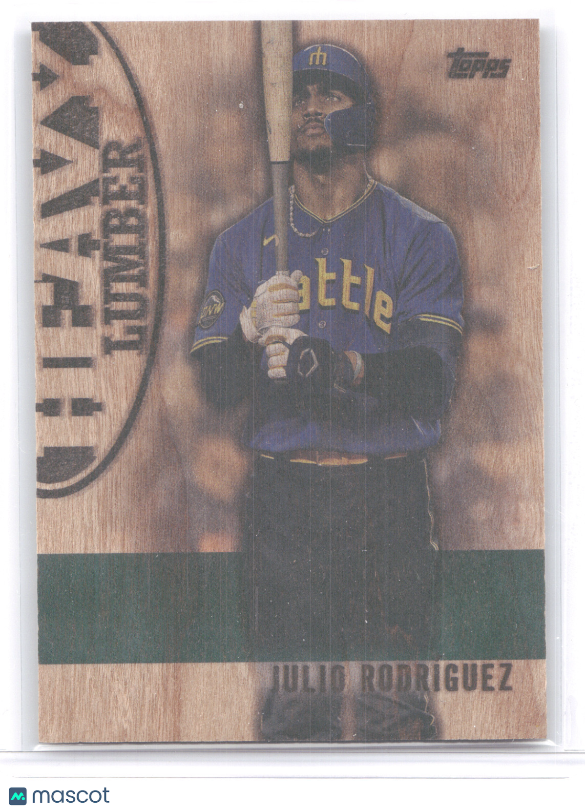 2024 Topps Heavy Lumber Julio Rodriguez #HL-2 Wood