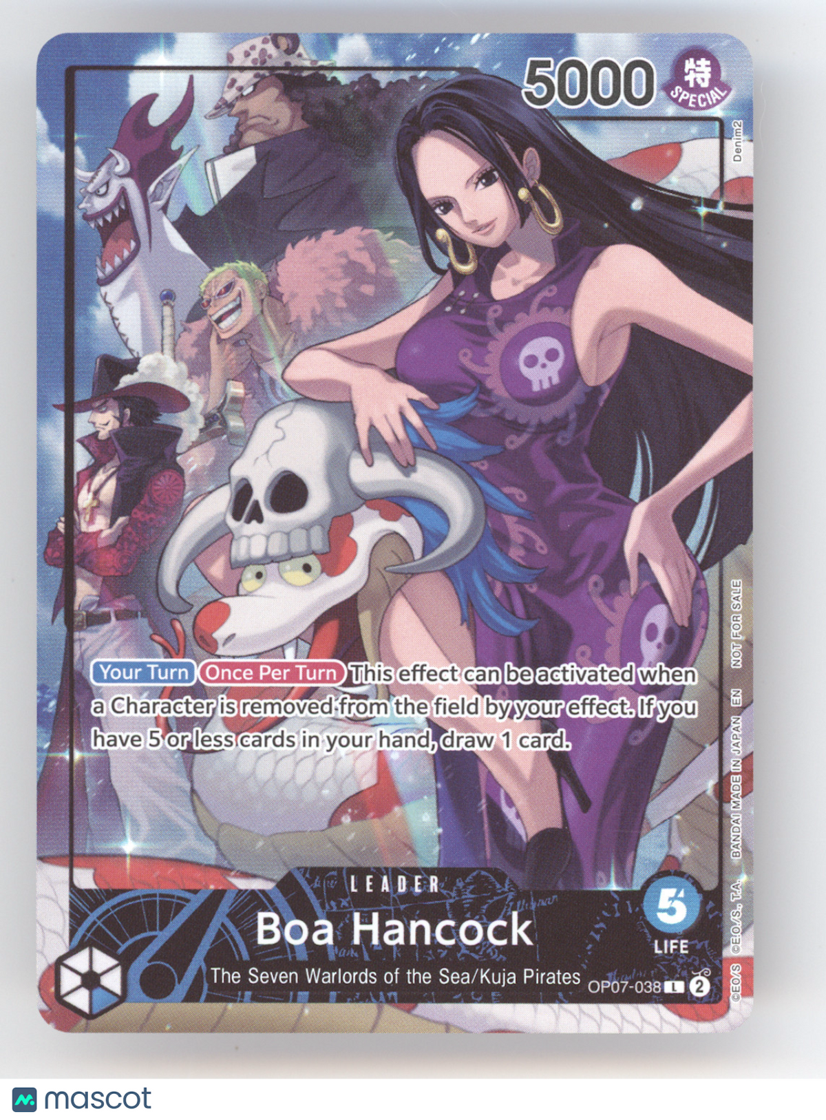 2024 One Piece 500 Years in the Future Boa Hancock Magazine #OP07-038