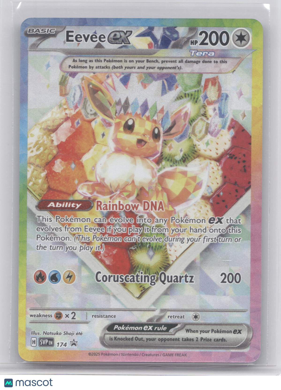 2025 Scarlet & Violet Eevee ex Black Star Promo #174