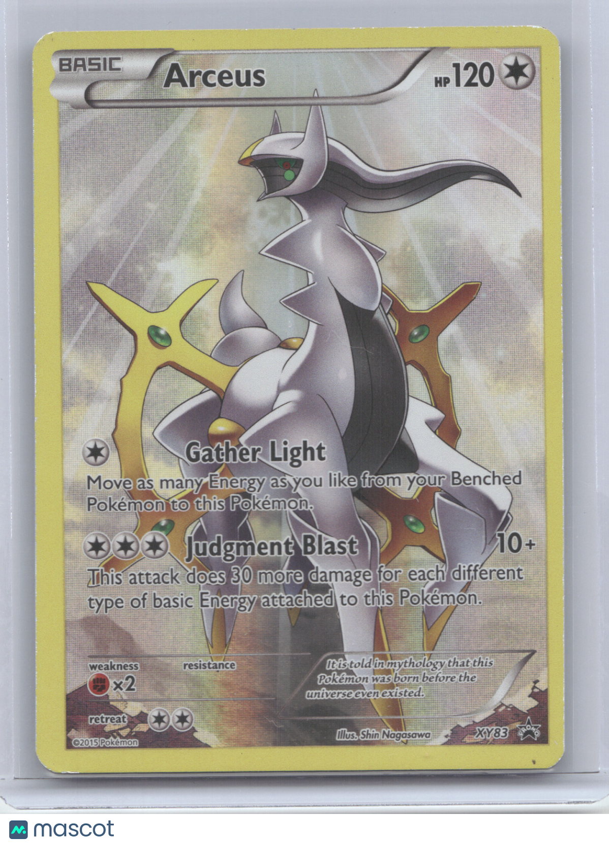 2014 XY Arceus Black Star Promo #XY83